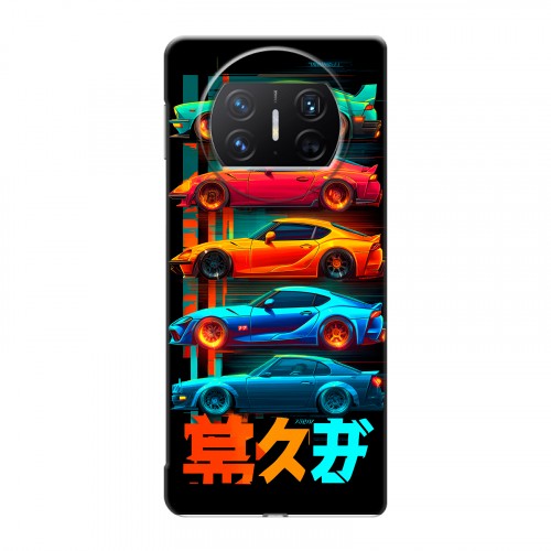 Дизайнерский пластиковый чехол для Huawei Mate X3 машины тачки