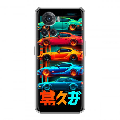 Дизайнерский силиконовый чехол для OnePlus Ace машины тачки