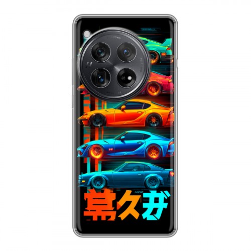 Дизайнерский силиконовый чехол для OnePlus 12 машины тачки