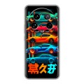 Дизайнерский силиконовый чехол для Xiaomi 14 Ultra машины тачки