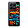 Дизайнерский силиконовый чехол для Xiaomi 14T Pro машины тачки