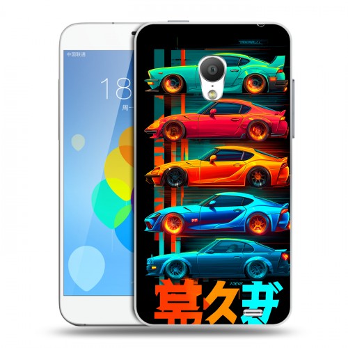 Дизайнерский пластиковый чехол для  Meizu MX3 машины тачки