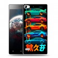 Дизайнерский пластиковый чехол для Lenovo Vibe X2 машины тачки