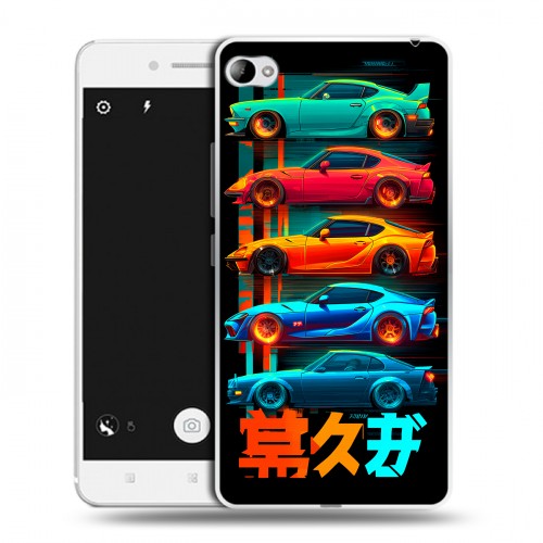 Дизайнерский пластиковый чехол для Lenovo S90 машины тачки