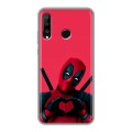 Дизайнерский силиконовый чехол для Huawei P30 Lite Дедпул Deadpool
