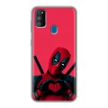 Дизайнерский силиконовый чехол для Samsung Galaxy M30s Дедпул Deadpool