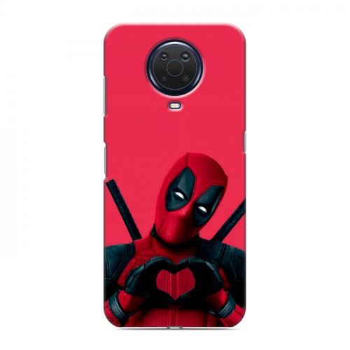 Дизайнерский силиконовый чехол для Nokia G20 Дедпул Deadpool