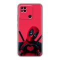 Дизайнерский силиконовый чехол для Xiaomi Redmi 10A Дедпул Deadpool