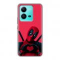 Дизайнерский силиконовый чехол для Vivo V25 Дедпул Deadpool
