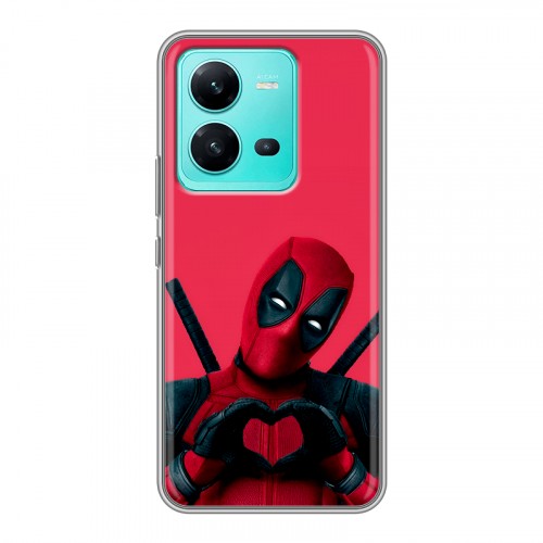 Дизайнерский силиконовый чехол для Vivo V25 Дедпул Deadpool