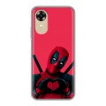 Дизайнерский силиконовый чехол для OPPO A17k Дедпул Deadpool