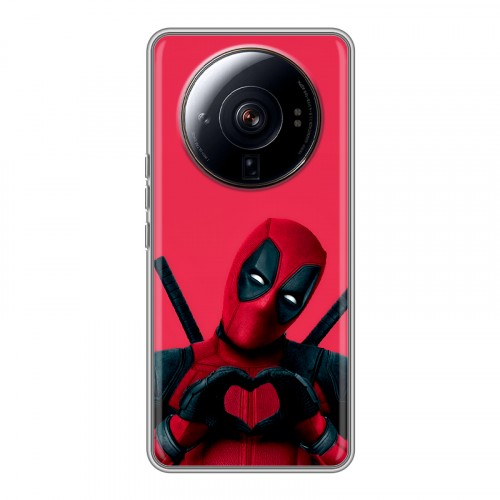 Дизайнерский силиконовый чехол для Xiaomi 12S Ultra Дедпул Deadpool