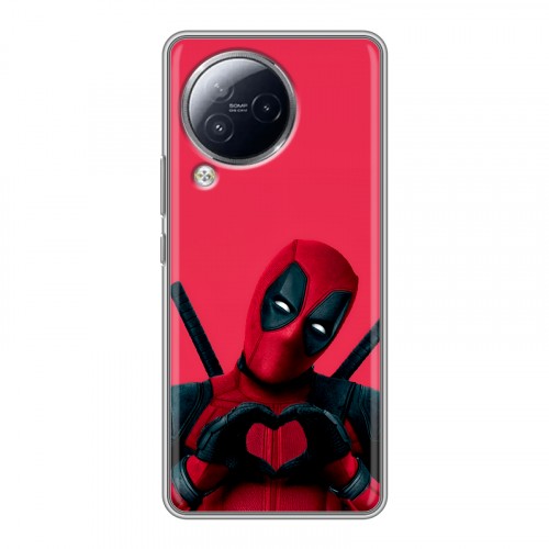 Дизайнерский силиконовый чехол для Xiaomi Civi 3 Дедпул Deadpool