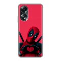 Дизайнерский силиконовый чехол для OPPO A58 4G Дедпул Deadpool