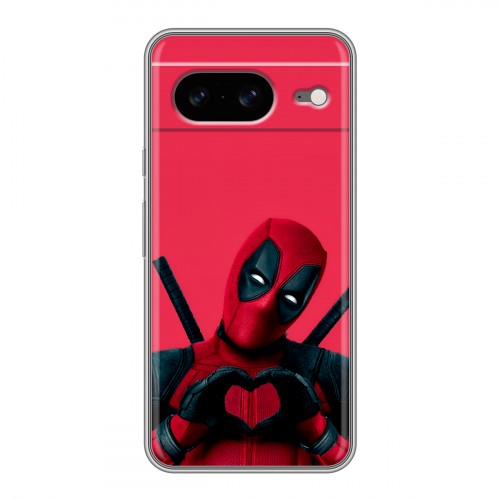 Дизайнерский силиконовый чехол для Google Pixel 8 Дедпул Deadpool