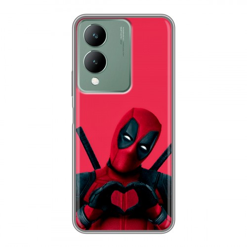 Дизайнерский силиконовый чехол для Vivo Y17s Дедпул Deadpool
