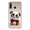 Дизайнерский силиконовый чехол для Huawei P30 Lite милая панда