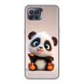 Дизайнерский силиконовый чехол для OPPO Reno4 Lite милая панда
