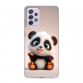 Дизайнерский пластиковый чехол для Samsung Galaxy A72 милая панда