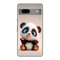 Дизайнерский силиконовый чехол для Google Pixel 7A милая панда