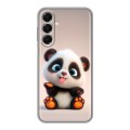 Дизайнерский силиконовый чехол для Samsung Galaxy A16 милая панда