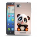 Дизайнерский пластиковый чехол для Lenovo Vibe Z милая панда