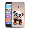 Дизайнерский пластиковый чехол для Nokia Lumia 1320 милая панда