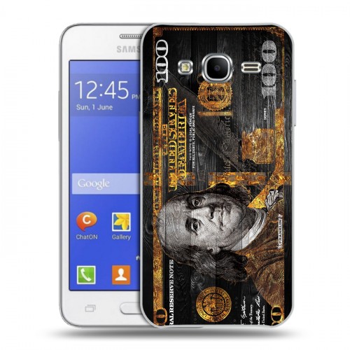 Дизайнерский пластиковый чехол для Samsung Galaxy J7 Доллар деньги