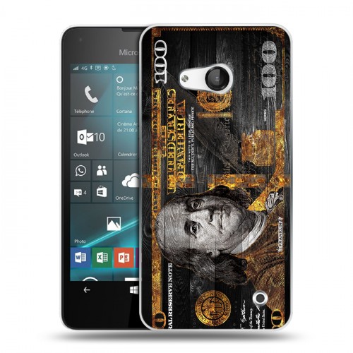 Дизайнерский пластиковый чехол для Microsoft Lumia 550 Доллар деньги