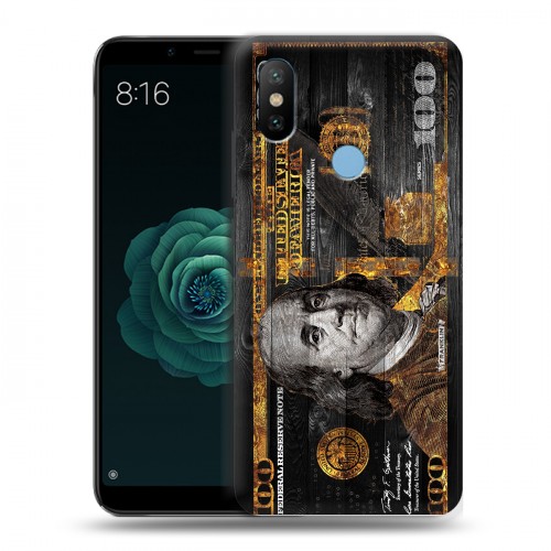 Дизайнерский силиконовый чехол для Xiaomi Mi A2 Доллар деньги