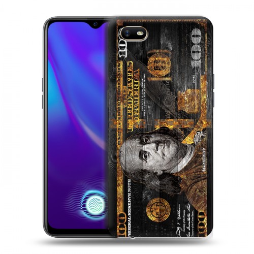 Дизайнерский пластиковый чехол для OPPO A1k Доллар деньги