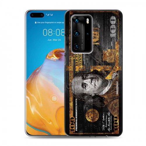 Дизайнерский пластиковый чехол для Huawei P40 Pro Доллар деньги