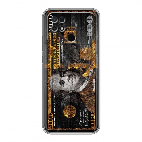 Дизайнерский силиконовый чехол для Xiaomi Poco C40 Доллар деньги