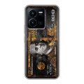 Дизайнерский силиконовый чехол для Vivo Y35 Доллар деньги