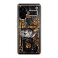 Дизайнерский силиконовый чехол для Realme GT5 Доллар деньги