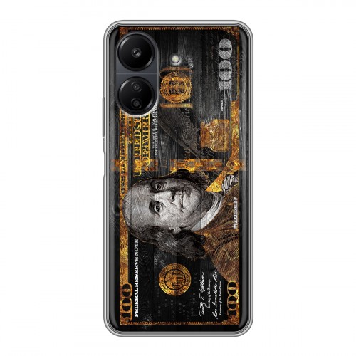 Дизайнерский силиконовый чехол для Xiaomi Poco C65 Доллар деньги