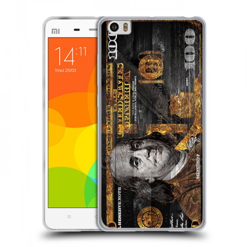 Дизайнерский пластиковый чехол для Xiaomi Mi Note Доллар деньги