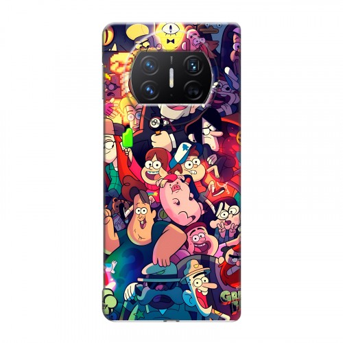 Дизайнерский пластиковый чехол для Huawei Mate X3 Gravity Falls Гравити Фолз