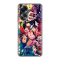 Дизайнерский силиконовый чехол для OPPO A58 4G Gravity Falls Гравити Фолз