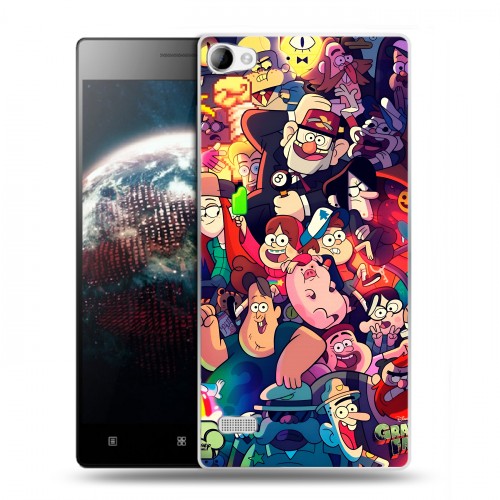 Дизайнерский пластиковый чехол для Lenovo Vibe X2 Gravity Falls Гравити Фолз