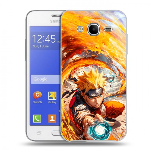 Дизайнерский пластиковый чехол для Samsung Galaxy J7 Аниме Наруто Naruto