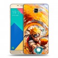 Дизайнерский силиконовый чехол для Samsung Galaxy A9 Аниме Наруто Naruto