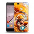 Дизайнерский силиконовый с усиленными углами чехол для Huawei Nova Аниме Наруто Naruto