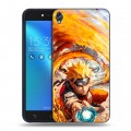 Дизайнерский силиконовый чехол для Asus ZenFone Live Аниме Наруто Naruto