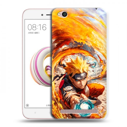 Дизайнерский пластиковый чехол для Xiaomi RedMi 5A Аниме Наруто Naruto