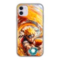 Дизайнерский силиконовый чехол для Iphone 11 Аниме Наруто Naruto