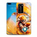 Дизайнерский пластиковый чехол для Huawei P40 Pro Аниме Наруто Naruto