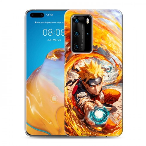 Дизайнерский пластиковый чехол для Huawei P40 Pro Аниме Наруто Naruto