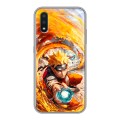 Дизайнерский силиконовый чехол для Samsung Galaxy M01 Аниме Наруто Naruto