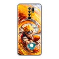 Дизайнерский силиконовый чехол для Xiaomi RedMi 9 Аниме Наруто Naruto